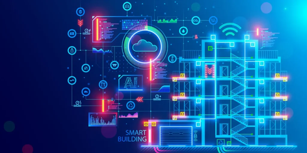 ADSYS AI izleme çözümleri için akıllı bina, tesis yönetimi ve güvenlik göstergeleri