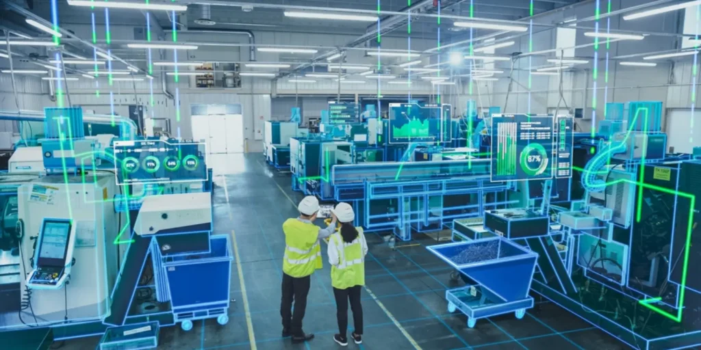 ADSYS AI izleme çözümleri için endüstriyel tesis, ekipman davranışı ve üretim alanı izleme