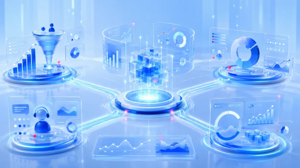 ADSYS ERP ve CRM raporlama ve karar destek süreçleri için satış, destek ve müşteri verisi