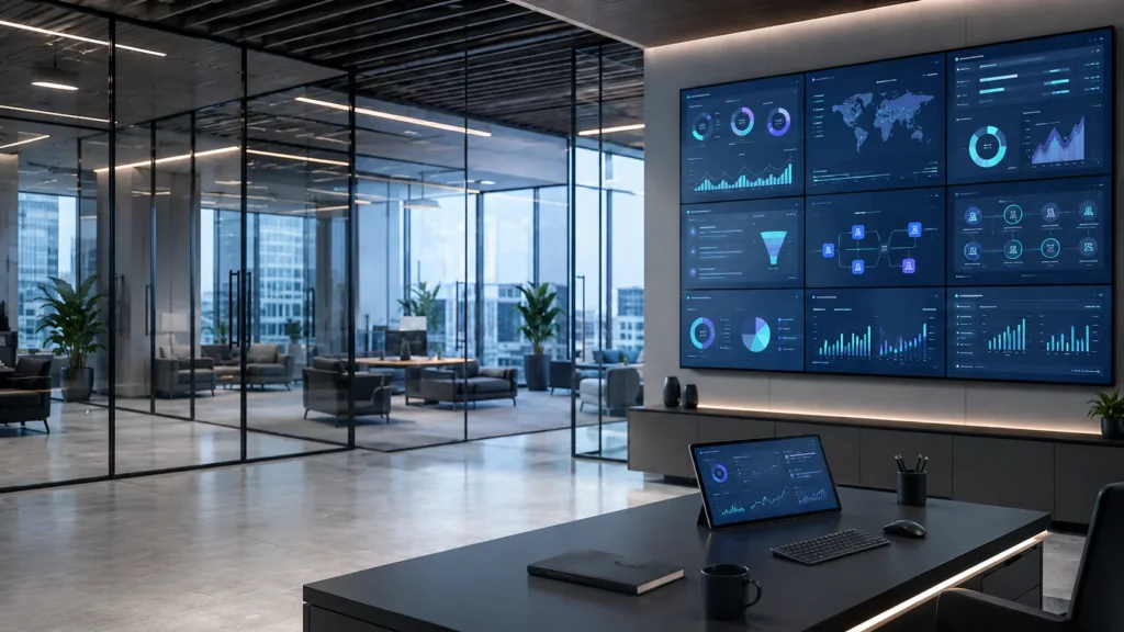 ADSYS ERP ve CRM hizmetleri için merkezi veri yönetimi raporlama ve entegrasyon dashboardları