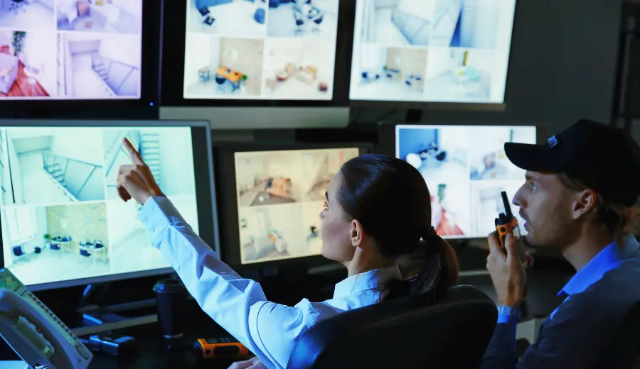 ADSYS yüksek yapılar ve ticari kompleksler için kamera izleme, güvenlik ve kontrol merkezi
